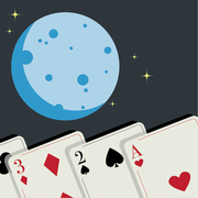 Blue Moon Solitaire Application Icon